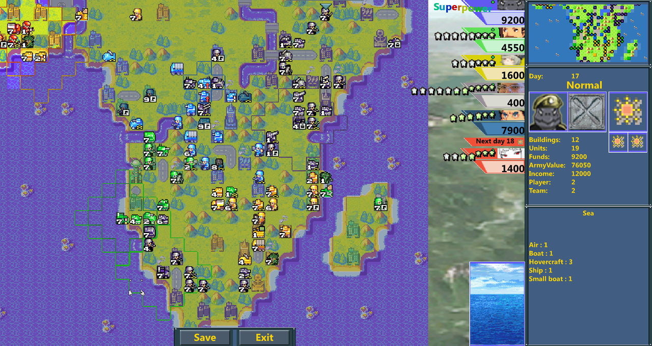 Commander Wars Screenshot (25)