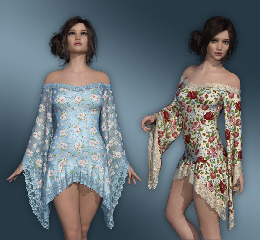 dForce - Constance Dress for G8F dForce - Constance Dress for G8F