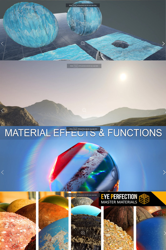 [ Unreal Engine Materials ] Bundle 01