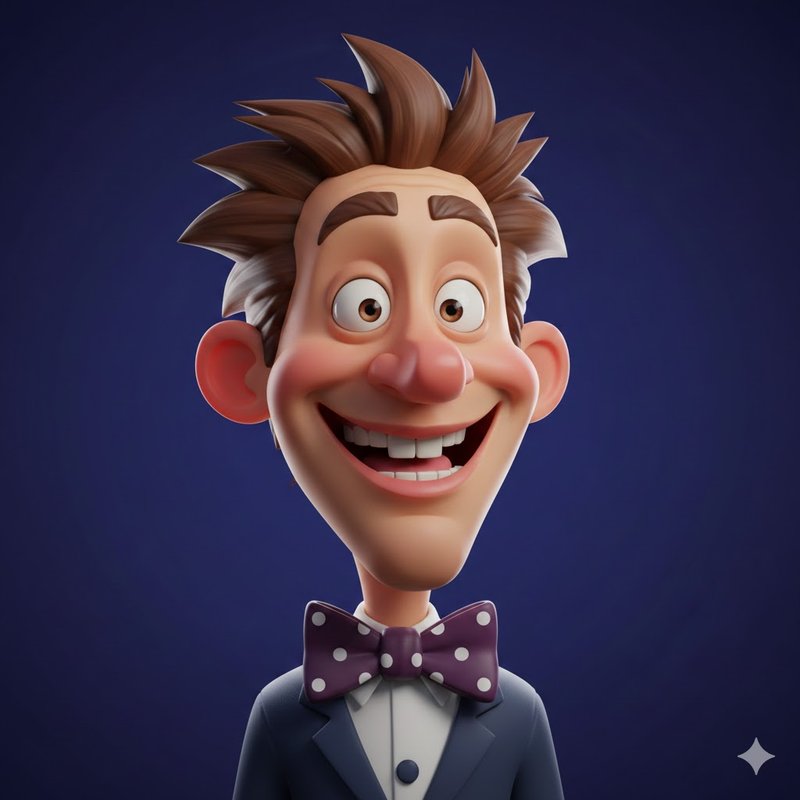 Tạo ảnh biếm họa 3D của riêng bạn