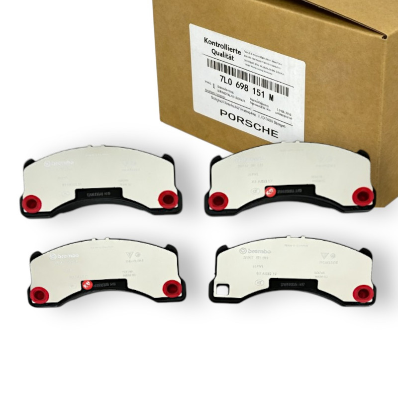 Volkswagen  Front Brake Pad Depan for VW Golf MK6 GTI Scirocco Beetle Passat CC Tiguan Audi A4 B8 B8.5 A5 Q5 TT  P65017 (OE: 7L0698151M / 7P6698151 / 95535193961)
