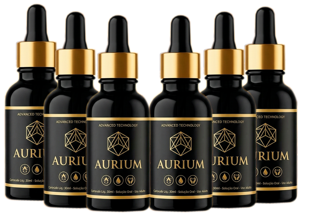 6 frascos Aurium