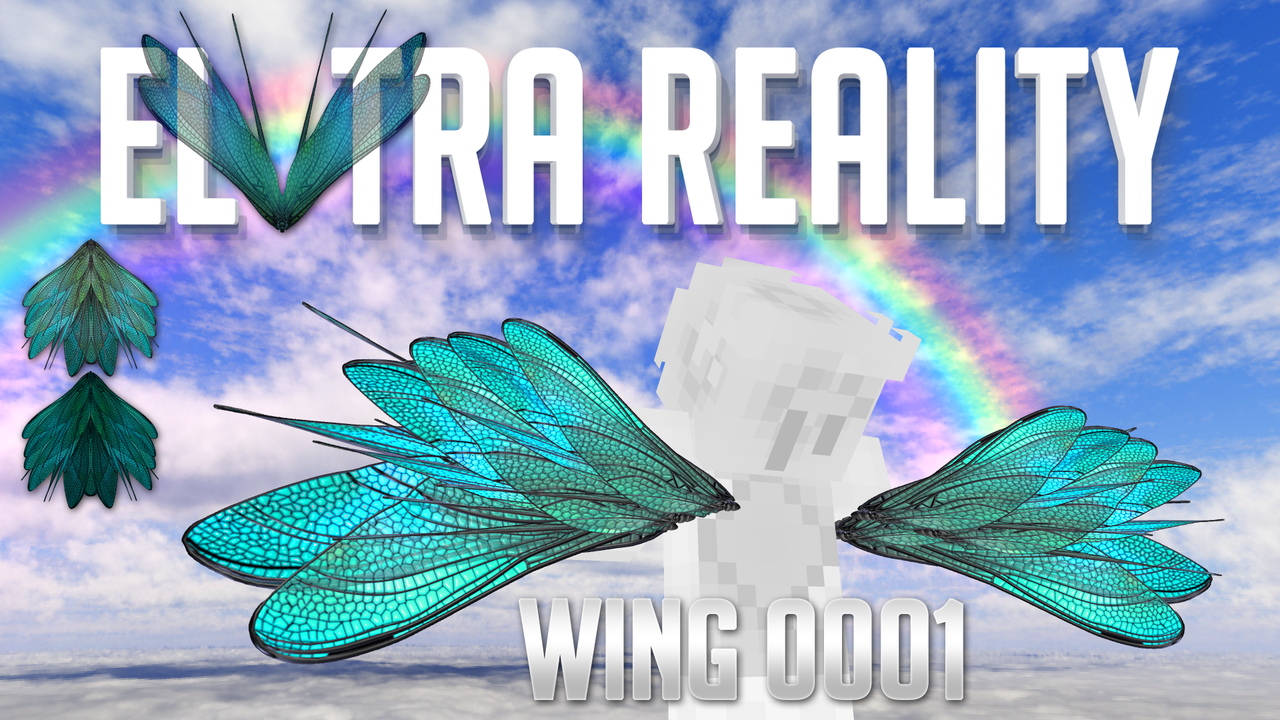FAIRY WINGS ELYTRA | [1.18-1.13 soon!] [1.12-1.9] No mods No Optifine | &quot;Fairy Queen / King&quot; (or other benign superior supernatural entities) | ELYTRA REALITY Resource Pack Minecraft Texture Pack