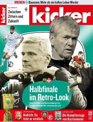 Cover: Kicker Sportmagazin No 28 vom 02  April 2024