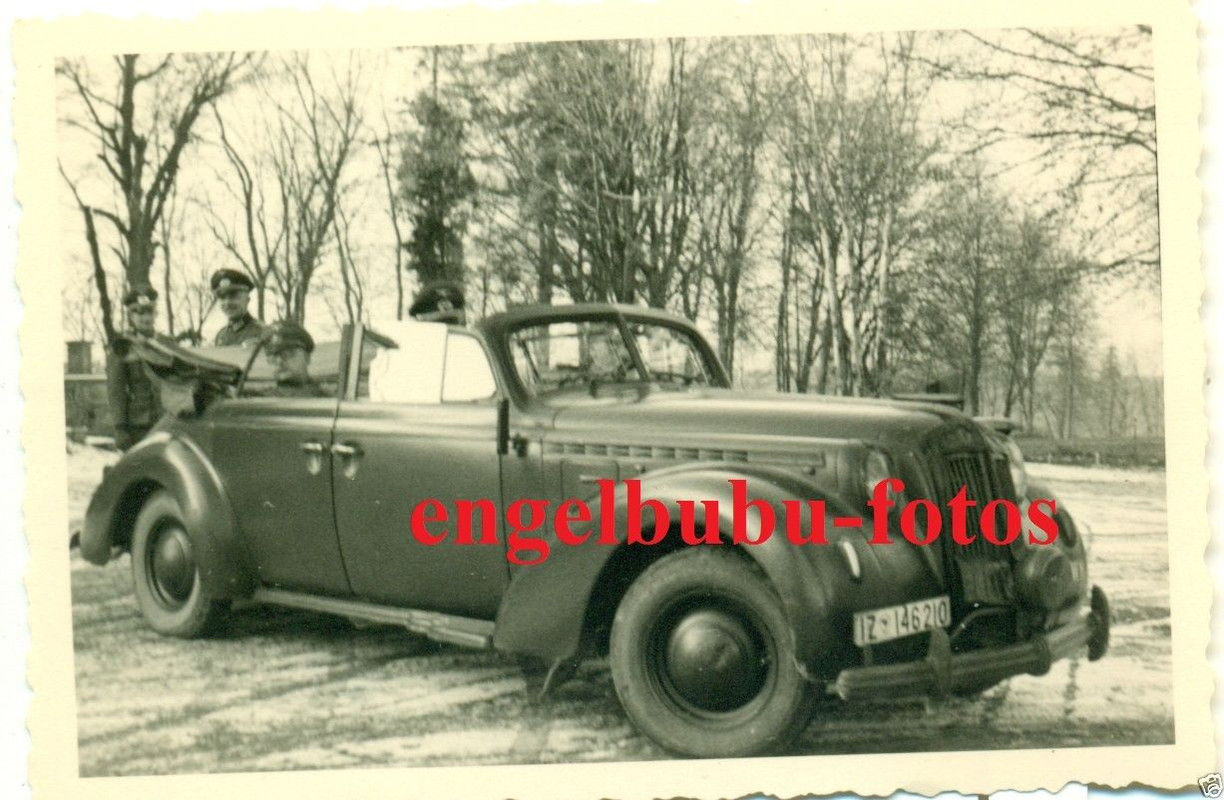 FAHRZEUG - KÜBELWAGEN - IZ-146210 - OPEL ADMIRAL