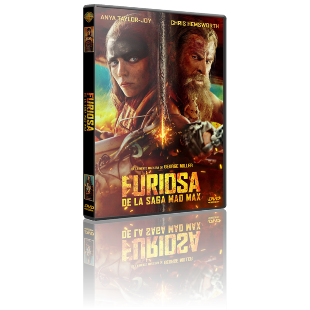 Portada - Furiosa de la Saga Mad Max [DVD9 Custom][ntsc][Cast/Ing][Sub:Varios][C.Ficción][2024]