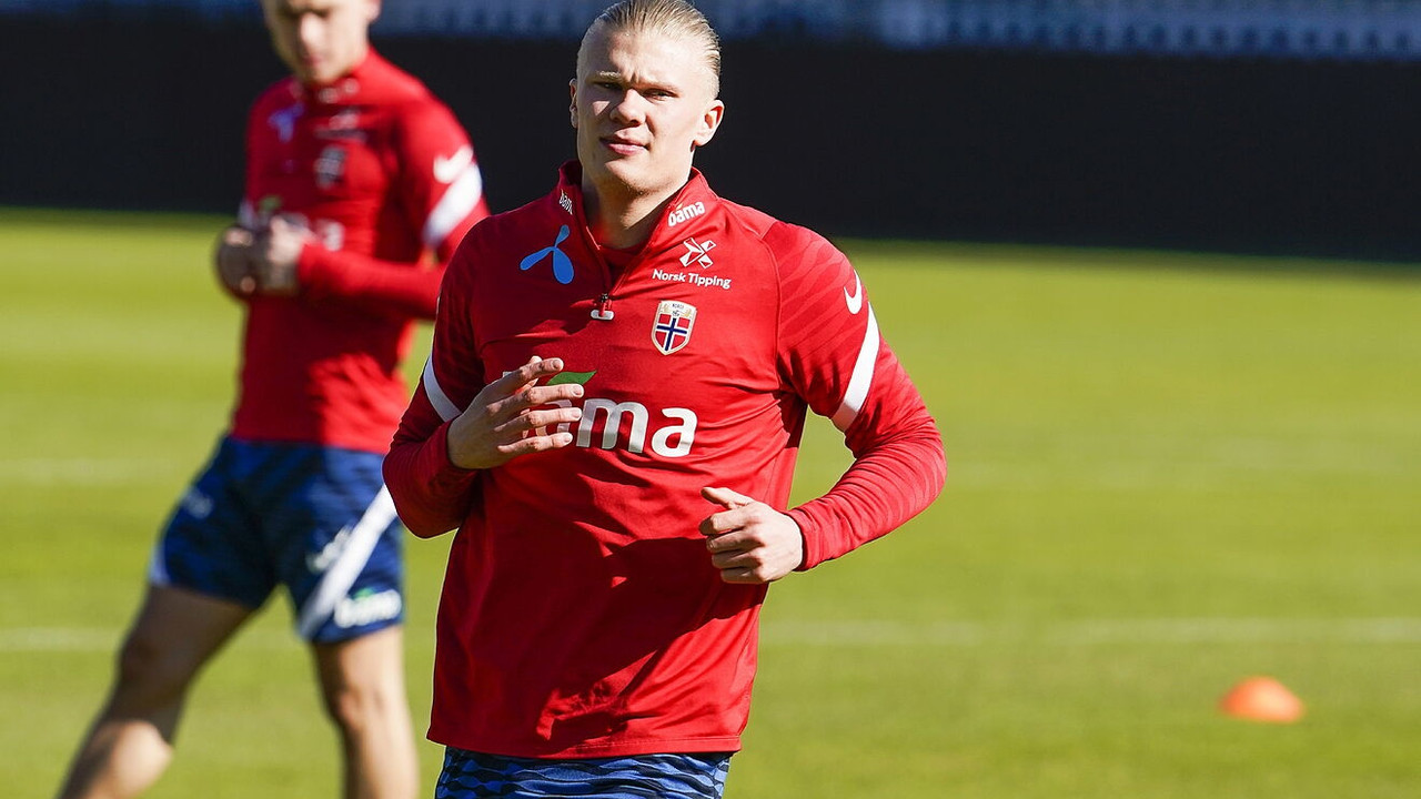 Erling Haaland volvió a marcar dos meses después, le dio la victoria a Noruega