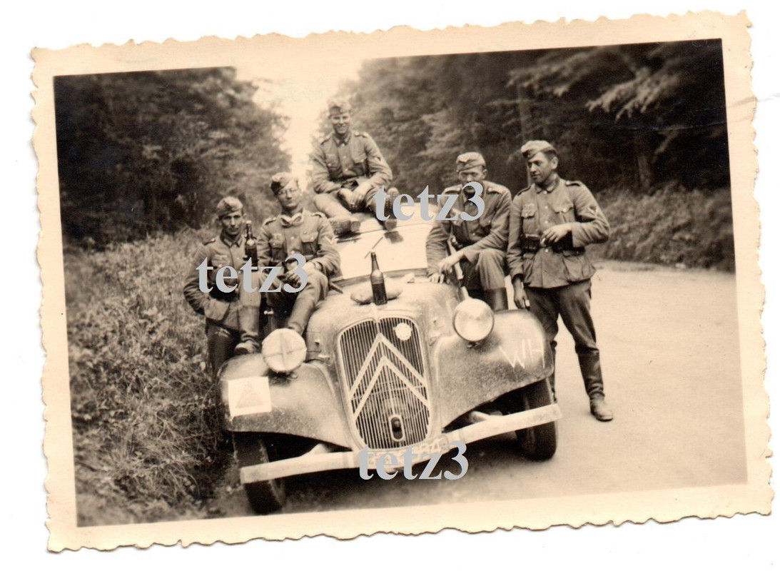 Frankreich 1940 Beute Pkw Citrön Kübel Sdkfz Sol