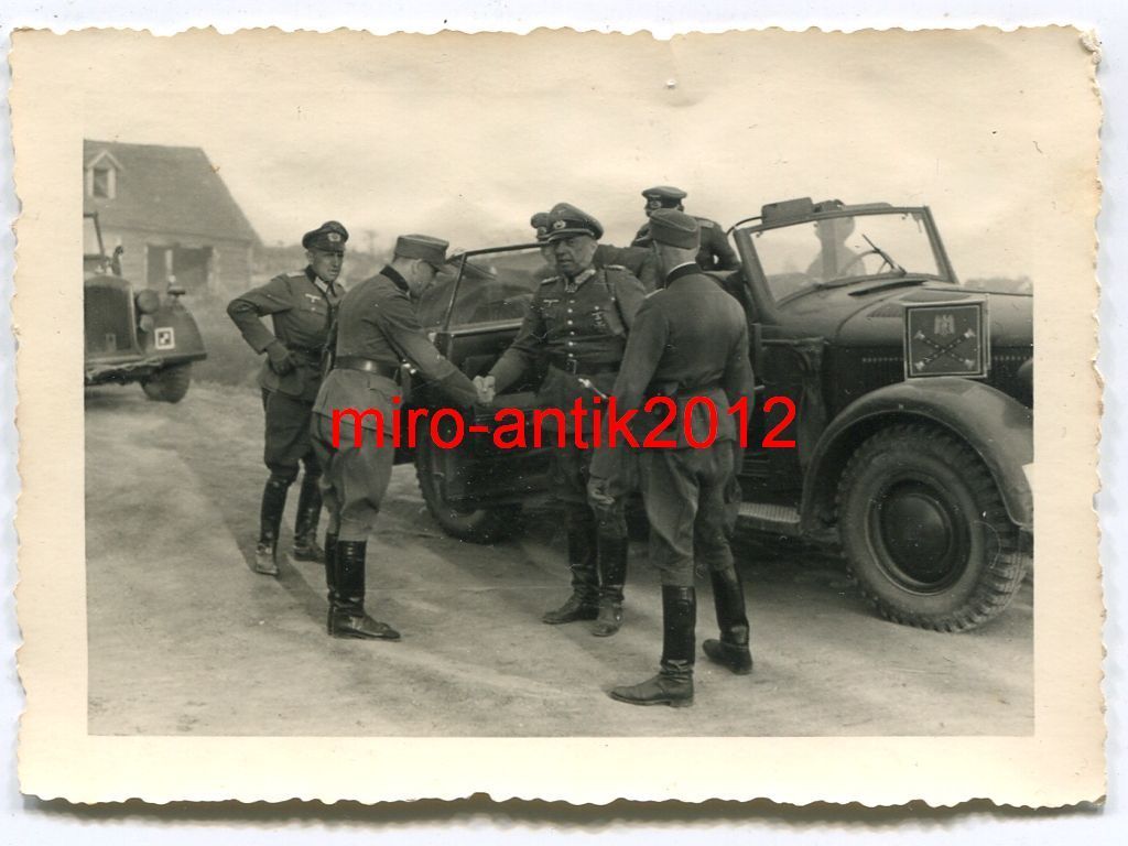 Wehrmacht, PKW, Stander, Generaloberst Küchler, 