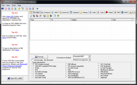 ElcomSoft Blackberry Backup Explorer Professional 10.02 ElcomSoft Blackberry Backup Explorer Professional 10.02