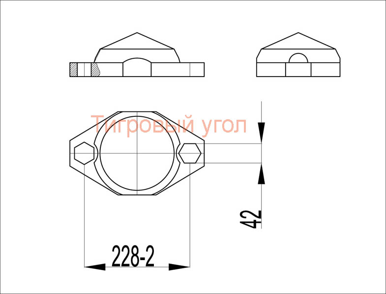 крышка узла натяжения-Model