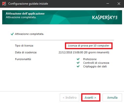 Kaspersky Endpoint Security Reset KRT 4 (M)