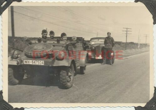 VW Kübelwagen 1943 Rollbahn Minsk Smolensk HG Mitte Rußland