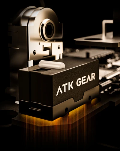ATK Swiftlight Optical Switch 1億5000万クリックの高耐久スイッチ