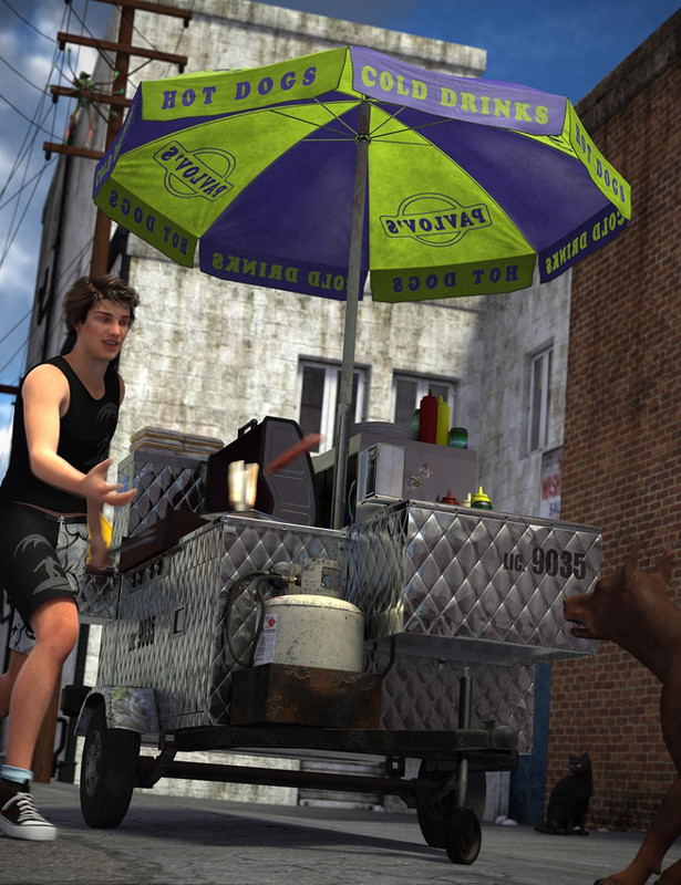 Hot Dog Cart Hot Dog Cart