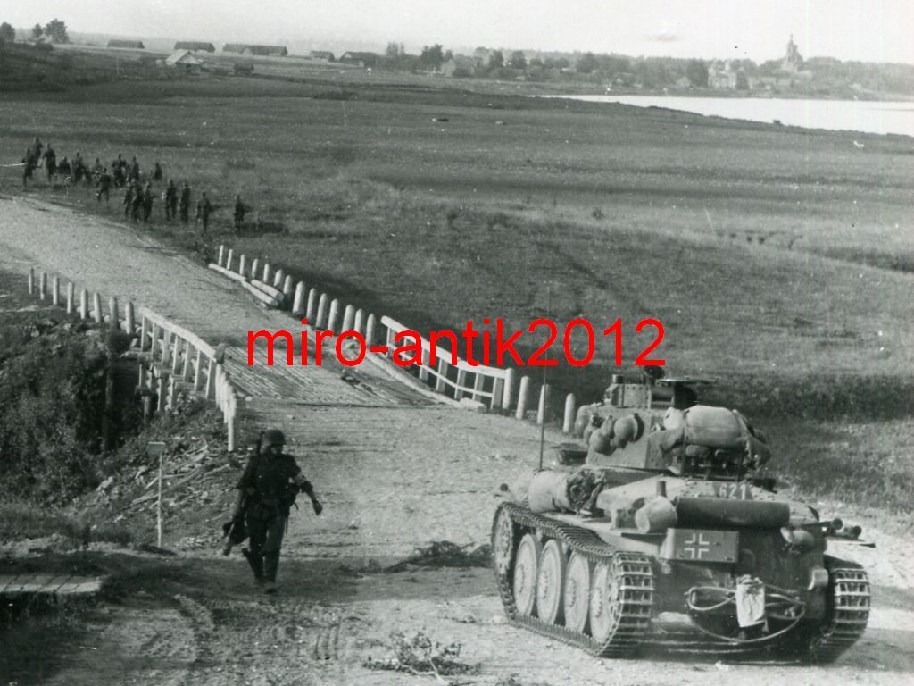 Foto, Wehrmacht, Panzer, Panzerkampfwagen 38 (t)