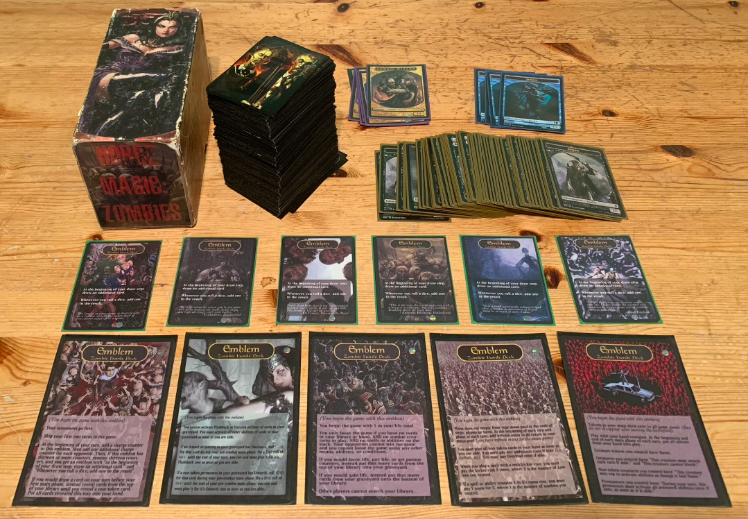 My IRL Horde Magic deck + extras