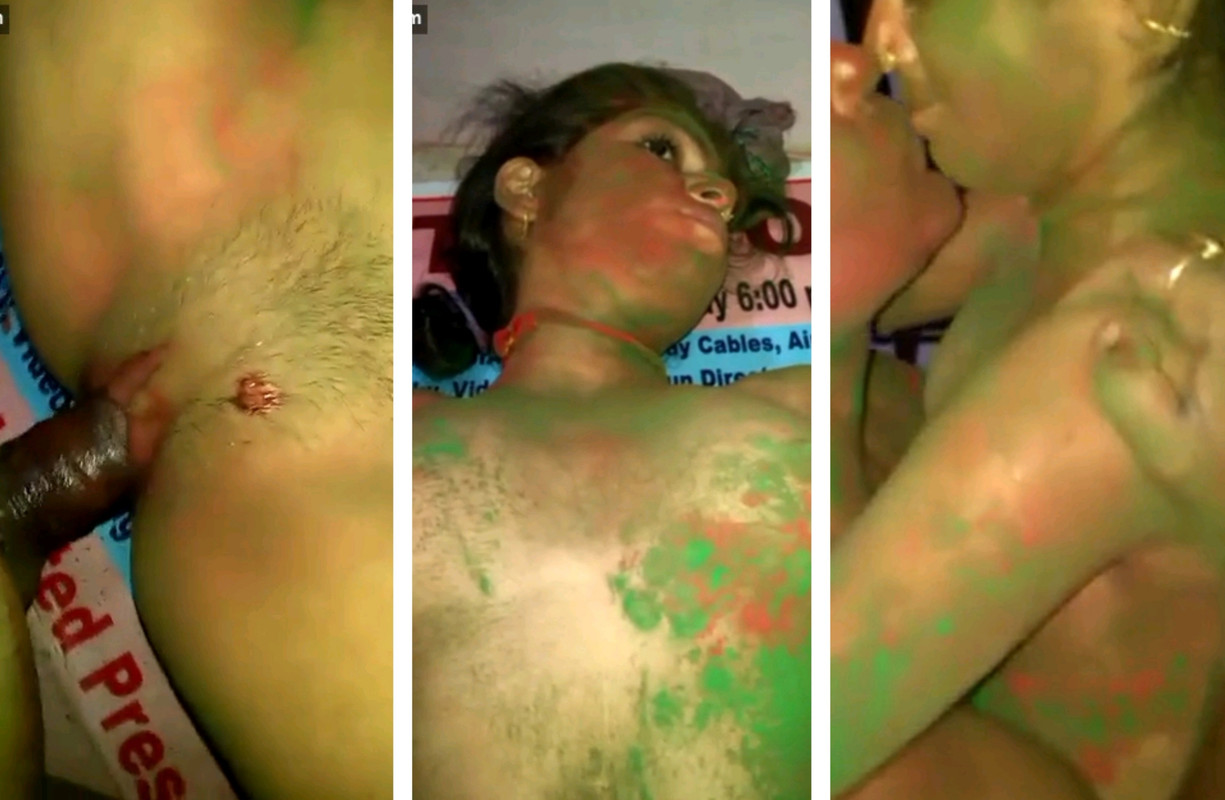 Desi girl Holi special sex video full naked
