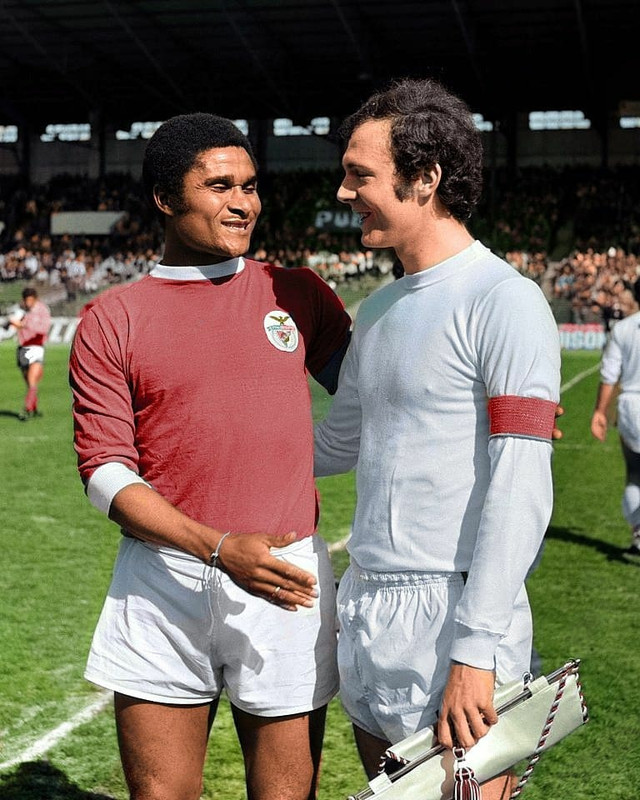 Eusébio & Beckenbauer '72