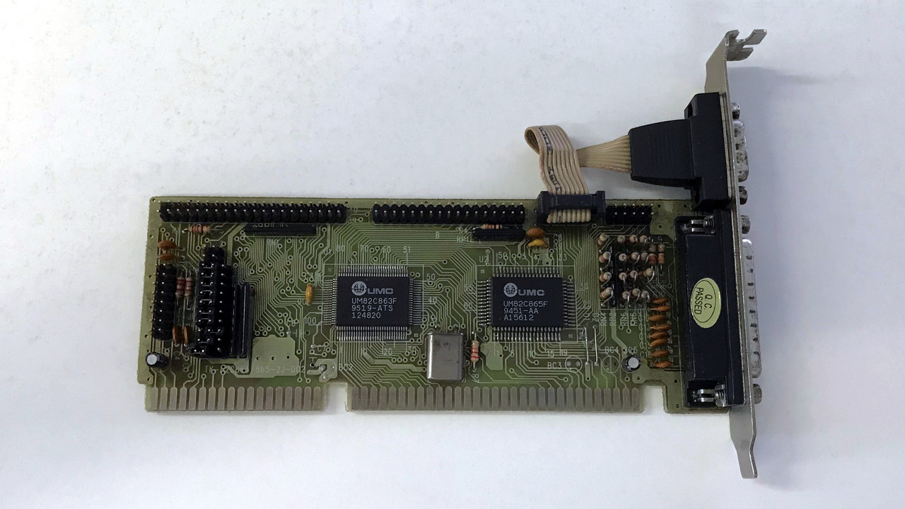 Multi I-O ISA UMC UM82C863F UM82C865F