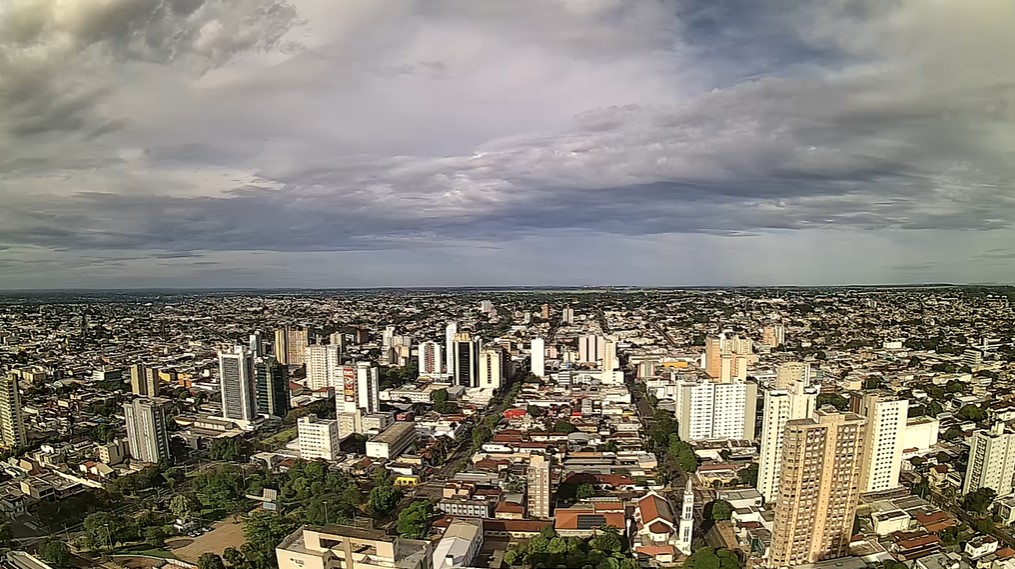 Campo Grande nesta manhã de segunda-feira ©FRANCISCO BRITTO