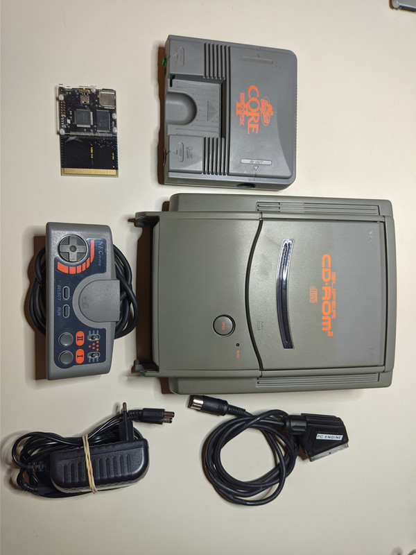 Estimation] NEC PC Engine + Super CD-Rom 2 - darius-saturn.com