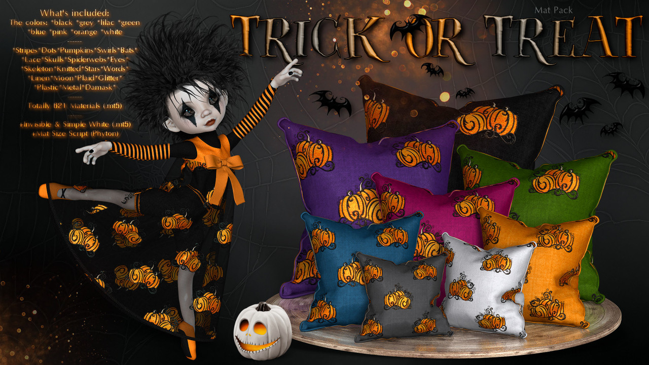 Trick Or Treat 2025 Free Daz 3D Models