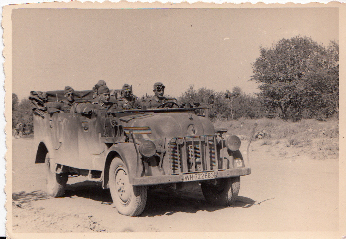 Wehrmacht Rußland schwerer Kübelwagen PKW Jeep BEUTE Österreich