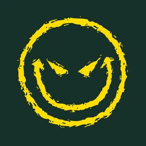 Evil Smile Face Sarcastic Humor Graphic Novelty Funny T Shirt Unisex Graphic product image view 2