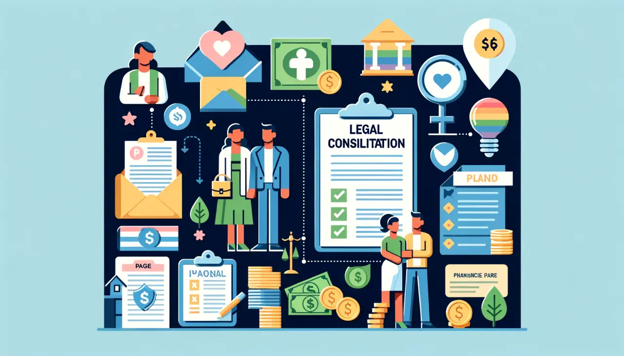 The importance of legal consultation and financial planning for LGBTQ+ individuals pursuing single parenthood.