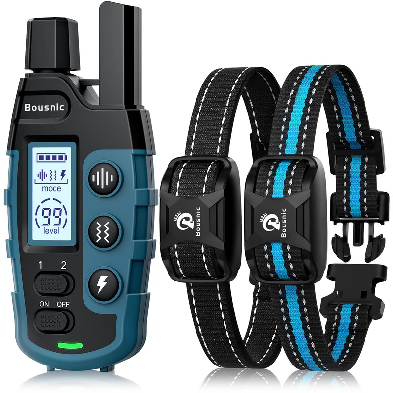 Bousnic Dog Shock Collar for 2 Dogs