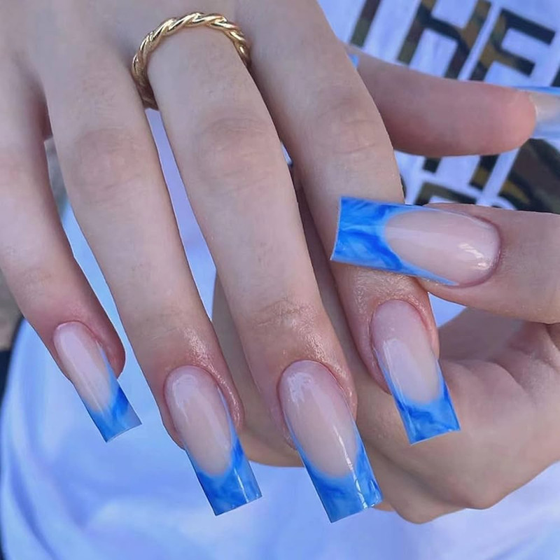 French Blue Ombre