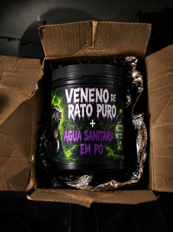 Veneno de Rato Puro + Água Sanitária em Pó