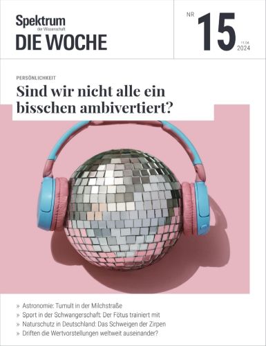 Cover: Spektrum Die Woche Magazin April No 15 2024