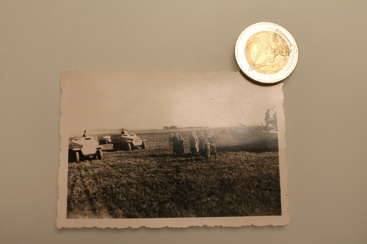 orig.Foto-Deutsches-Reich-WH-Schützenpanzer-Kettenfzg.-Soldaten-Norwegen-13-