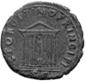 Glosario de monedas romanas. TEMPLO DE HONOS. 4