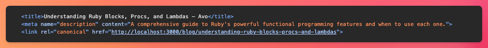Canonical tag with the meta-tags gem
