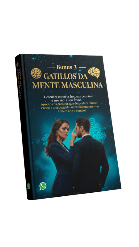 Mockup for 'Gatilhos da Mente Masculina' bonus.