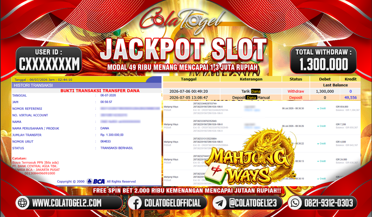JACKPOT SLOT GACOR!!