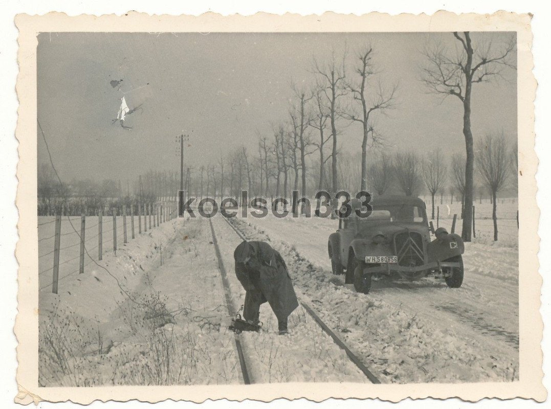 Foto französischer Citroen PKW Wehrmacht Beute K