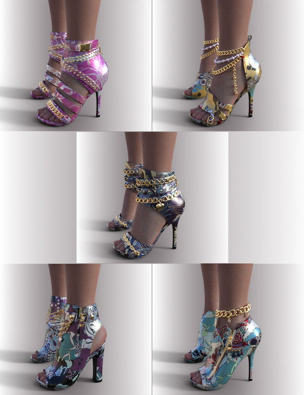 Shoes for Favorite Outfits for Genesis 9