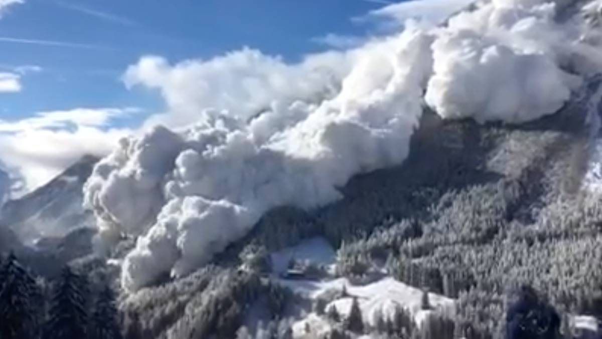 Avalanchas en los Alpes dejan dos muertos y un herido