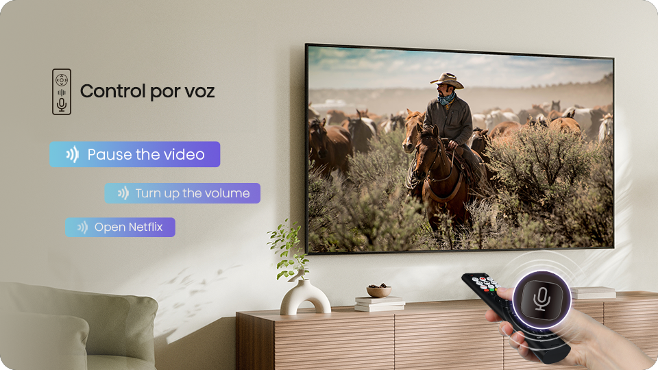 Controla tu TV por voz