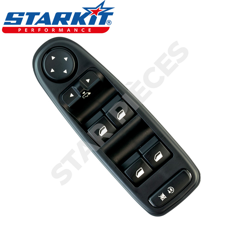 Interrupteur De Lève-vitre Avant Gauche Pour Citroën C4 Grand Picasso 1 - Référence 6554YC - Occasion