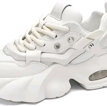 Casual party wear white Shoes for men