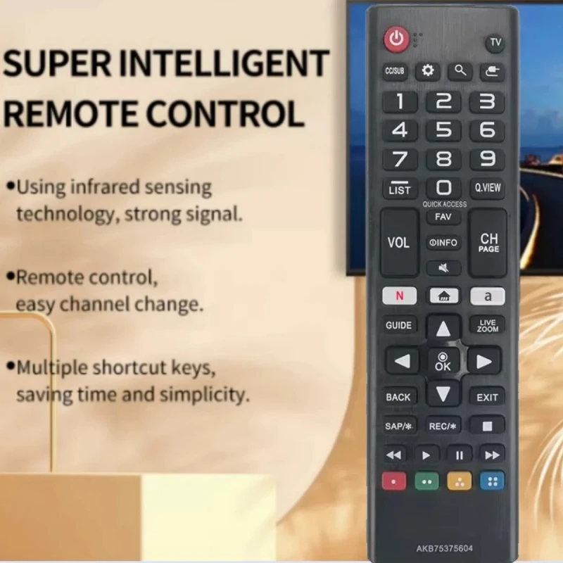 Universal LG Smart TV Remote Packaging