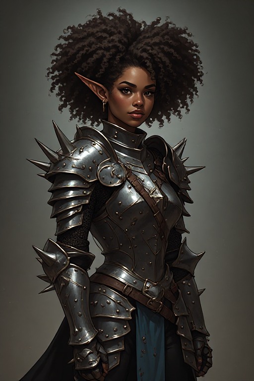 Elegant-Afro-Dark-elf-wearing-(47)