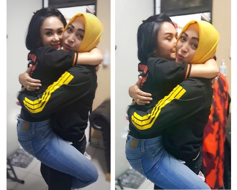 Yuni Shara melepas rindu dengan Angelina Sondakh