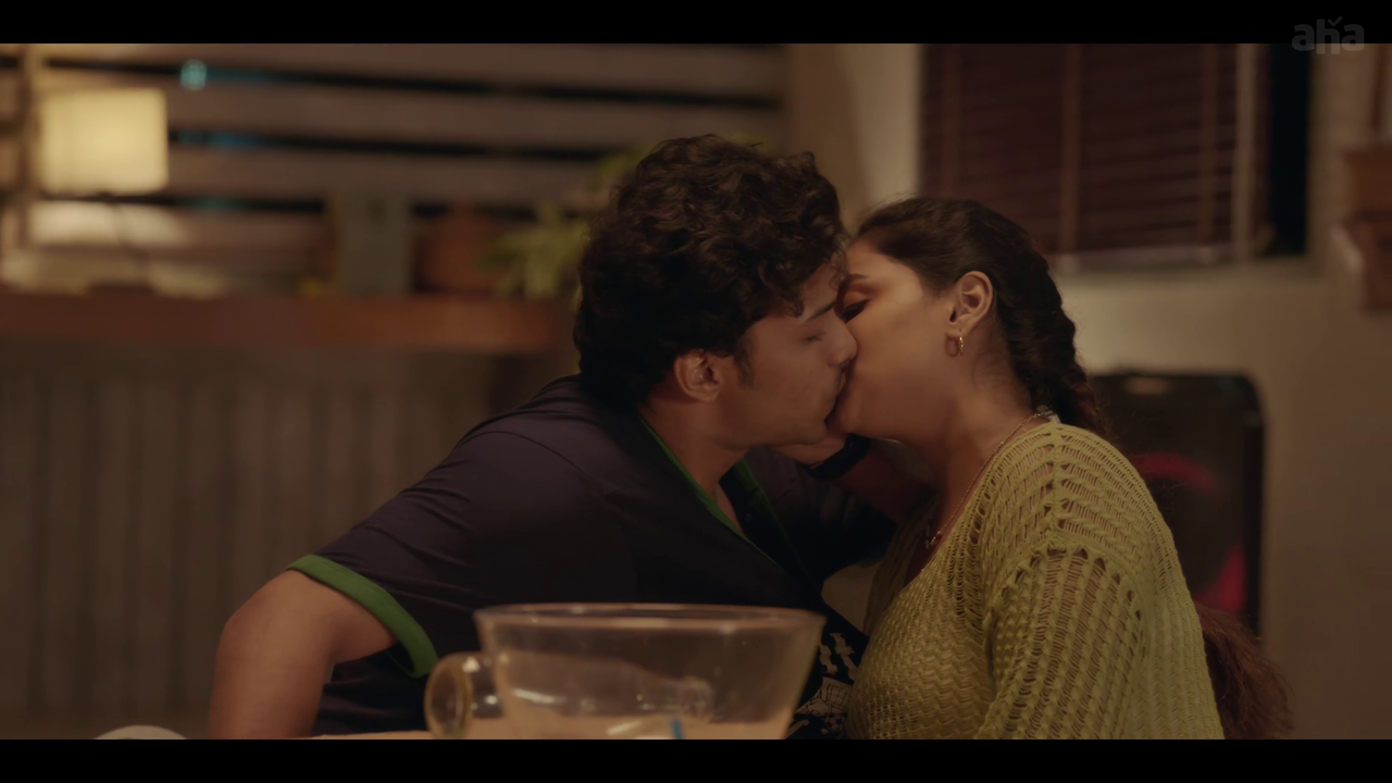 Thamizhvani liplock scene in Sshhh 3, Thamizhvani erotic romance photos, Sshhh Season 3 romantic moments, Thamizhvani bold look in Aha series, Sshhh 3 web series hot stills