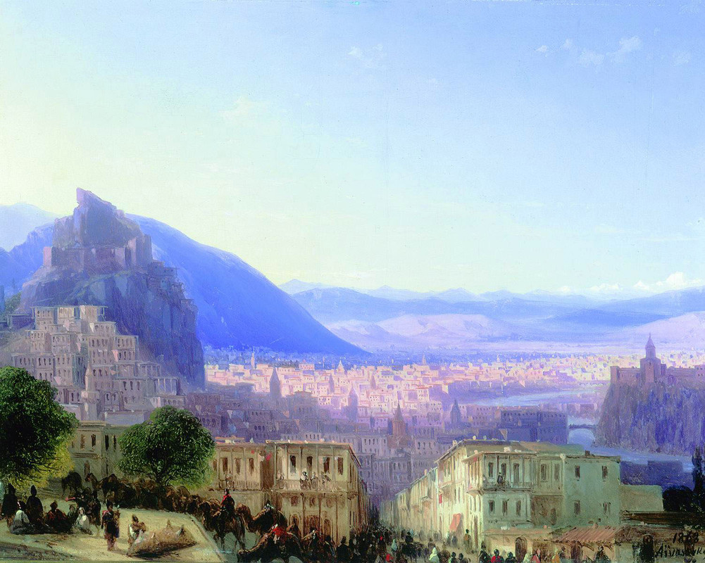 View_of_Tiflis_from_Seid-Abaz,_Ivan_Aivazovsky